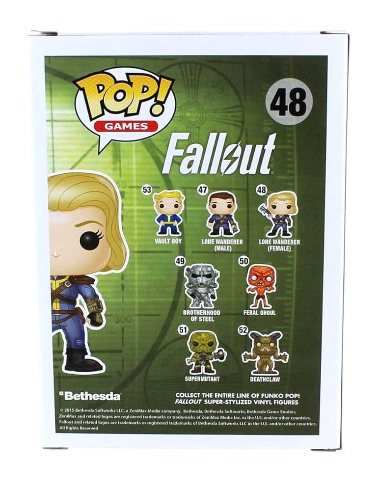 Amazon.com: POP Games: Fallout - Lone Wanderer Female : Toys